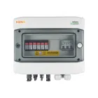 DC+AC Junction Box with 1000V surge arrester type 2, 3x PV string, 2x MPPT // 16A 3-F