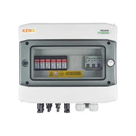 DC+AC Junction Box with 1000V surge arrester type 2, 3x PV string, 2x MPPT // 16A 3-F