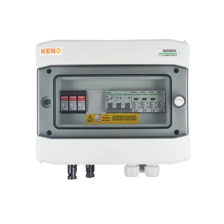 DC+AC switchgear 1000V surge arrester type 1+2, 1x PV string, 1x MPPT // AC surge arrester type 1+2, 20A 3-F