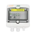 Anschlusskasten AC mit Überspannungsableiter Typ 2, 20A 1-F, RCD 300mA Typ A