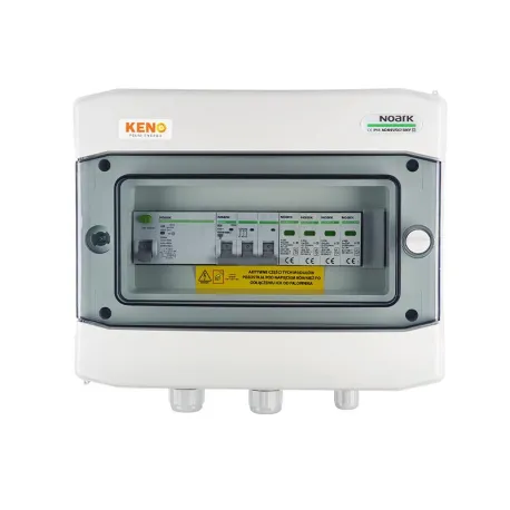 AC switchgear surge arrester type 2, 20A 3-F, RCD 300mA type A