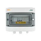 Anschlusskasten AC mit Überspannungsableiter Typ 2, 16A 3-F, RCD 300mA Typ A