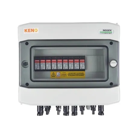 Anschlusskasten DC mit Überspannungsableiter 1000V Typ 1+2, 6x Kette PV, 3x MPPT