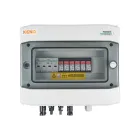 DC switchgear 1000V surge arrester, type 1+2, 2x PV string, 2x MPPT, overcurrent protection 4x15A