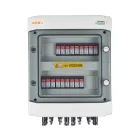 Anschlusskasten DC mit Überspannungsableiter 1000V Typ 2, 6x Kette PV, 6x MPPT