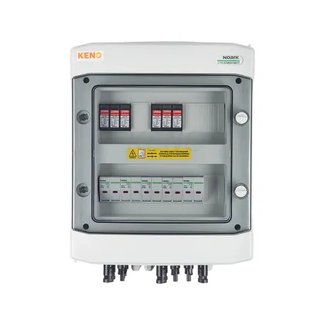 Rozdzielnica przyłączeniowa DC z ogranicznikiem przepięć 1000V typu 2, 3+2 łańcuch PV, 2x MPPT, zab. przet. 10x15A