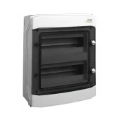 Obudowa instalacyjna natynkowa, plastikowa, natynk., IP65, 2 rzędy, 12 modułów, 1500V DC