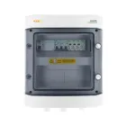 AC switchgear surge arrester type 1+2, 16A 3-F, RCD 100mA type A (24T enclosure)