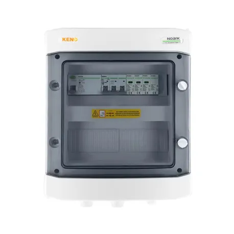 Anschlusskasten AC mit Überspannungsableiter Typ 1+2, 16A 3-F, RCD 100mA Typ A (Gehäuse 24T)