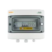 Rozváděč střídavého proudu se svodiči přepětí typ 1+2, 40A 3-F, RCD 100mA typ A, FR 100A