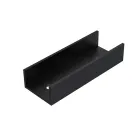 Black mounting profile connector (K-02-CZ)