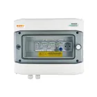 Einphasiger Anschlusskasten mit automatischer Umschaltung auf PV-POINT-Stromversorgung für den Wechselrichter GEN24