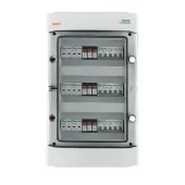 DC rozvaděč s přepěťovou ochranou 1000V typ 1+2, 6x PV řetěz, 3x MPPT, zab. przet przet. 12x15A, 3x DC 4P 50A 1000V, 3x wyz