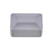 Mounting profile cap grey 40x80 (K-27-SZ-80)