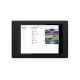 Wall mounting frame for Grenton / Companion Wall / iPad 9.7 / black