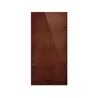 Grenton Touch Panel / 8 Touchfelder / TF-Bus / dunkel, Naturleder Front