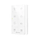 Grenton Touchpanel / 8 Touchfelder / TF-Bus / weiße Glasfront