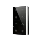 Grenton touch panel / 8 touch fields / the possibility of engraving icons / TF-Bus / black glass front