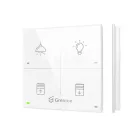 Grenton Touchpanel / 4 Touchfelder / TF-Bus / weiße Glasfront