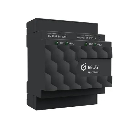 Relay output module (4 outputs) Grenton / DIN / TF-Bus mounting