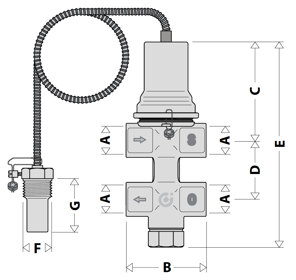 Valve dimensions