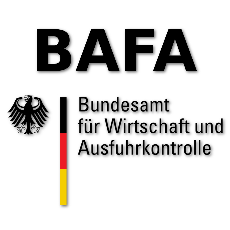 The SEP boiler is certified by Bundesamt für Wirtschaft und Ausfuhrkontrolle (BAFA) It is BAFA certified