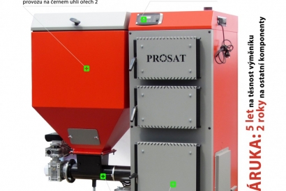 Automaticky kotel PROSAT WE – 5 emisni třida